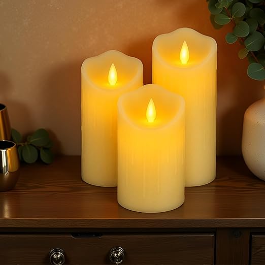 LED Non-Glass Candles