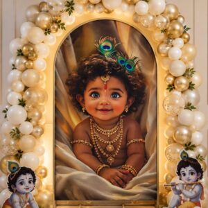 Krishna’s Single Backdrop Frame